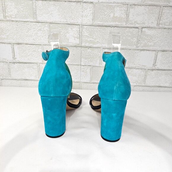 Botkier Gianna Colorblock Sandal Ultramarine Combo Size 8.5 - Picture 4 of 10